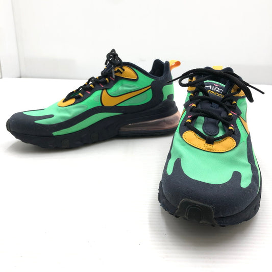 【中古品】【メンズ】 NIKE ナイキ AIR MAX 270 REACT ELECTRO GREEN AO4971-300 エア マックス 270 スニーカー 靴 160-260919-rt-10-tagh サイズ：27cm US9 カラー：ELECTRO GREEN/YELLOW OCHRE-OBSIDIAN 万代Net店
