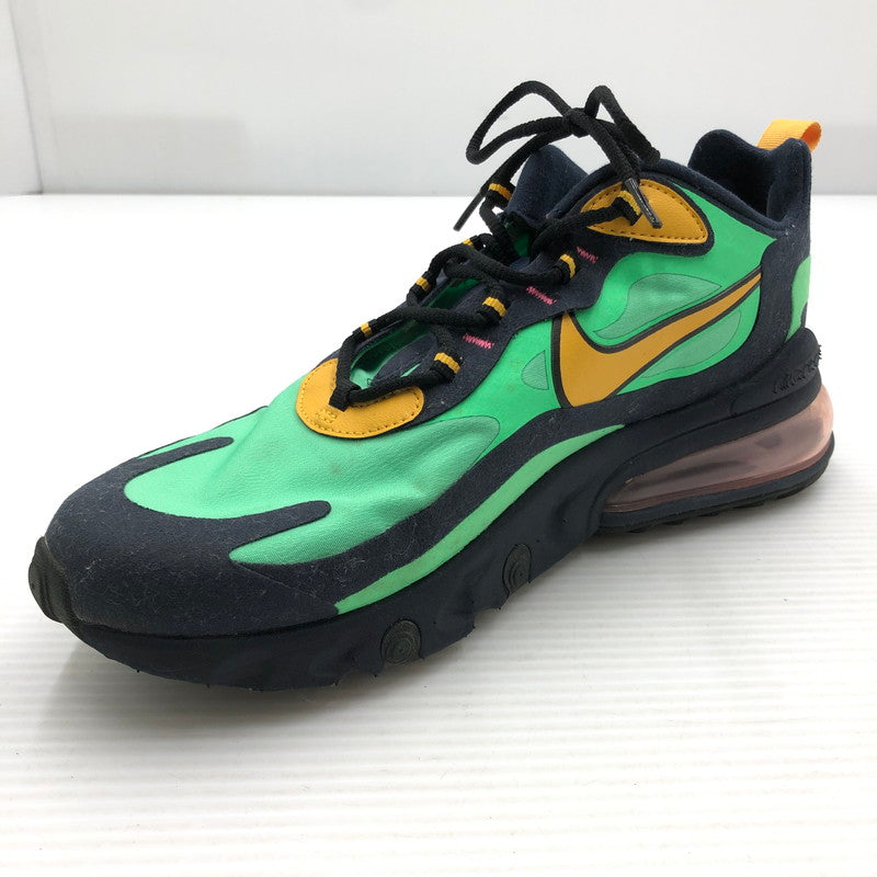 【中古品】【メンズ】 NIKE ナイキ AIR MAX 270 REACT ELECTRO GREEN AO4971-300 エア マックス 270 スニーカー 靴 160-260919-rt-10-tagh サイズ：27cm US9 カラー：ELECTRO GREEN/YELLOW OCHRE-OBSIDIAN 万代Net店