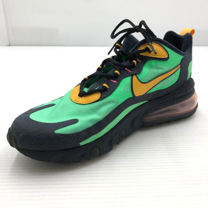 【中古品】【メンズ】 NIKE ナイキ AIR MAX 270 REACT ELECTRO GREEN AO4971-300 エア マックス 270 スニーカー 靴 160-260919-rt-10-tagh サイズ：27cm US9 カラー：ELECTRO GREEN/YELLOW OCHRE-OBSIDIAN 万代Net店