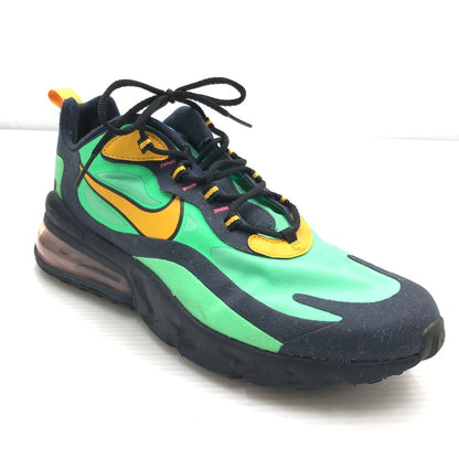 【中古品】【メンズ】 NIKE ナイキ AIR MAX 270 REACT ELECTRO GREEN AO4971-300 エア マックス 270 スニーカー 靴 160-260919-rt-10-tagh サイズ：27cm US9 カラー：ELECTRO GREEN/YELLOW OCHRE-OBSIDIAN 万代Net店