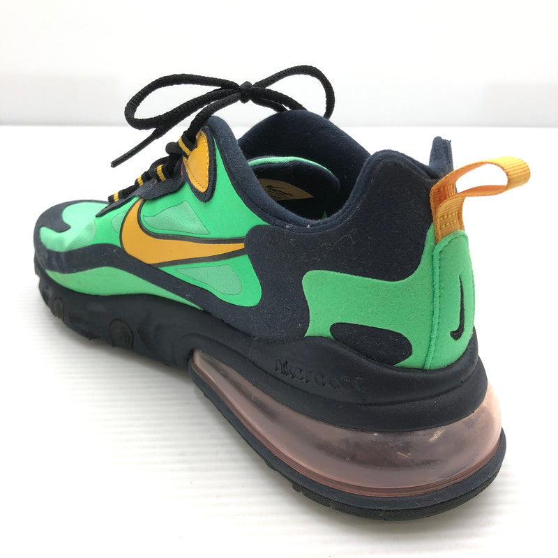 【中古品】【メンズ】 NIKE ナイキ AIR MAX 270 REACT ELECTRO GREEN AO4971-300 エア マックス 270 スニーカー 靴 160-260919-rt-10-tagh サイズ：27cm US9 カラー：ELECTRO GREEN/YELLOW OCHRE-OBSIDIAN 万代Net店