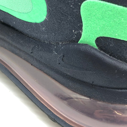 【中古品】【メンズ】 NIKE ナイキ AIR MAX 270 REACT ELECTRO GREEN AO4971-300 エア マックス 270 スニーカー 靴 160-260919-rt-10-tagh サイズ：27cm US9 カラー：ELECTRO GREEN/YELLOW OCHRE-OBSIDIAN 万代Net店