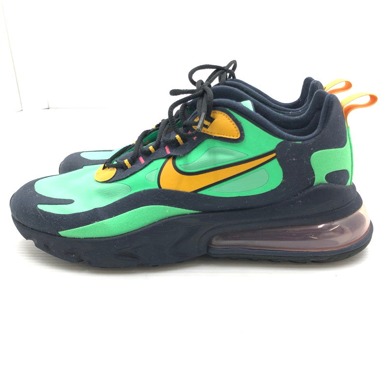 【中古品】【メンズ】 NIKE ナイキ AIR MAX 270 REACT ELECTRO GREEN AO4971-300 エア マックス 270 スニーカー 靴 160-260919-rt-10-tagh サイズ：27cm US9 カラー：ELECTRO GREEN/YELLOW OCHRE-OBSIDIAN 万代Net店