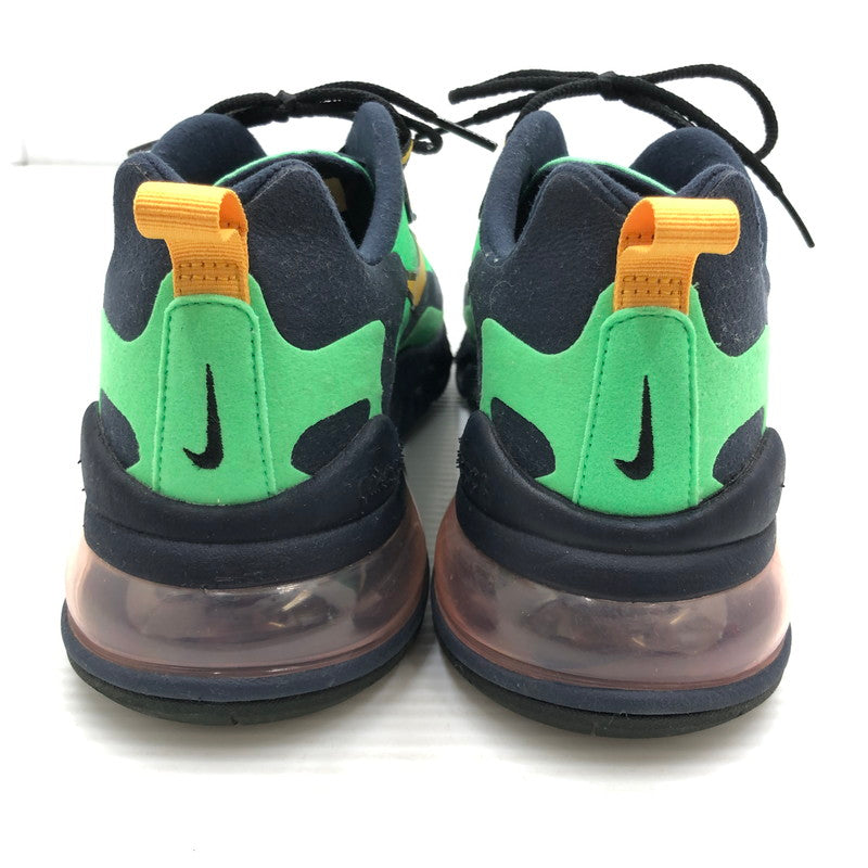 【中古品】【メンズ】 NIKE ナイキ AIR MAX 270 REACT ELECTRO GREEN AO4971-300 エア マックス 270 スニーカー 靴 160-260919-rt-10-tagh サイズ：27cm US9 カラー：ELECTRO GREEN/YELLOW OCHRE-OBSIDIAN 万代Net店