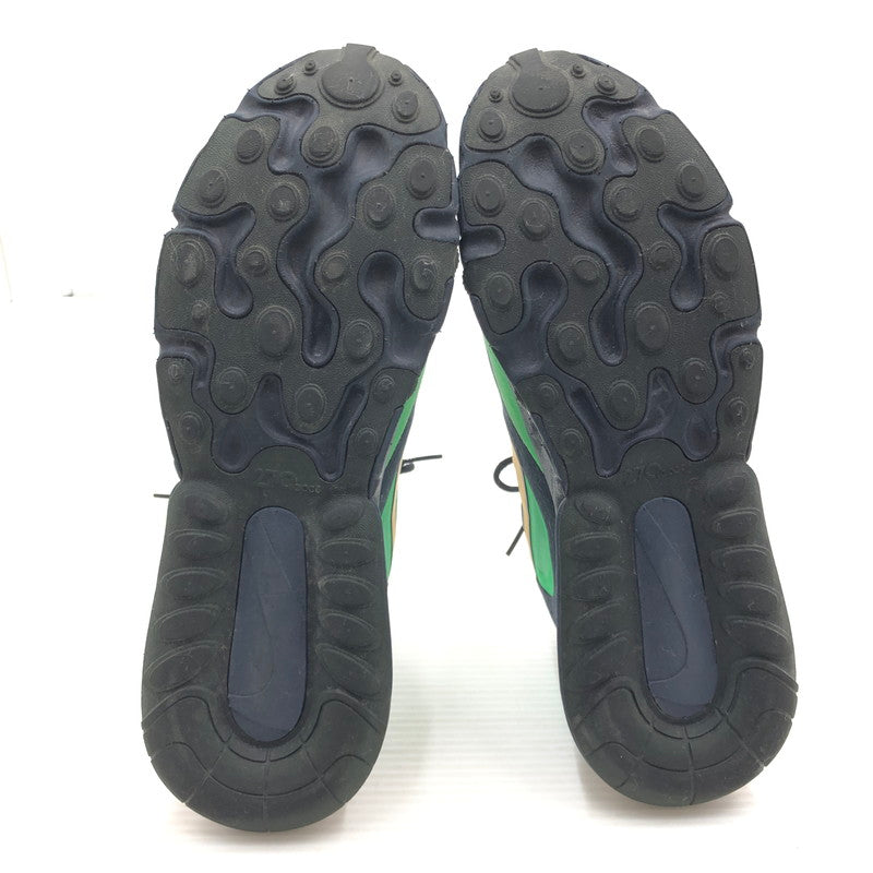 【中古品】【メンズ】 NIKE ナイキ AIR MAX 270 REACT ELECTRO GREEN AO4971-300 エア マックス 270 スニーカー 靴 160-260919-rt-10-tagh サイズ：27cm US9 カラー：ELECTRO GREEN/YELLOW OCHRE-OBSIDIAN 万代Net店