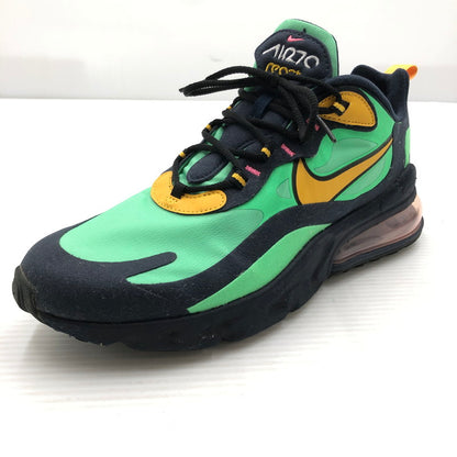 【中古品】【メンズ】 NIKE ナイキ AIR MAX 270 REACT ELECTRO GREEN AO4971-300 エア マックス 270 スニーカー 靴 160-260919-rt-10-tagh サイズ：27cm US9 カラー：ELECTRO GREEN/YELLOW OCHRE-OBSIDIAN 万代Net店