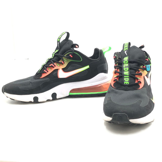 【中古品】【メンズ】 NIKE ナイキ AIR MAX 270 REACT WORLDWIDE PACK BLACK CK6457-001 エア マックス スニーカー 靴 160-260919-rt-19-tagh サイズ：27cm US9 カラー：BLACK/WHITE-GREEN STRIKE-FLASH CR YEAR
2020 万代Net店