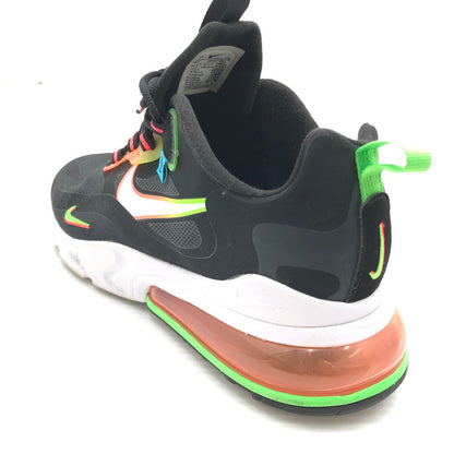 【中古品】【メンズ】 NIKE ナイキ AIR MAX 270 REACT WORLDWIDE PACK BLACK CK6457-001 エア マックス スニーカー 靴 160-260919-rt-19-tagh サイズ：27cm US9 カラー：BLACK/WHITE-GREEN STRIKE-FLASH CR YEAR
2020 万代Net店