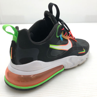 【中古品】【メンズ】 NIKE ナイキ AIR MAX 270 REACT WORLDWIDE PACK BLACK CK6457-001 エア マックス スニーカー 靴 160-260919-rt-19-tagh サイズ：27cm US9 カラー：BLACK/WHITE-GREEN STRIKE-FLASH CR YEAR
2020 万代Net店