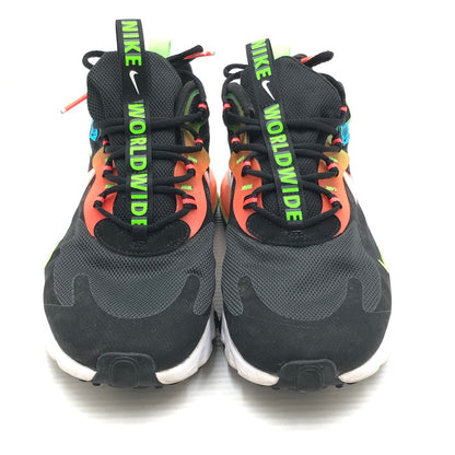 【中古品】【メンズ】 NIKE ナイキ AIR MAX 270 REACT WORLDWIDE PACK BLACK CK6457-001 エア マックス スニーカー 靴 160-260919-rt-19-tagh サイズ：27cm US9 カラー：BLACK/WHITE-GREEN STRIKE-FLASH CR YEAR
2020 万代Net店