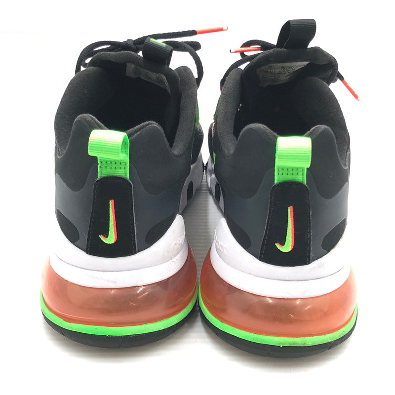 【中古品】【メンズ】 NIKE ナイキ AIR MAX 270 REACT WORLDWIDE PACK BLACK CK6457-001 エア マックス スニーカー 靴 160-260919-rt-19-tagh サイズ：27cm US9 カラー：BLACK/WHITE-GREEN STRIKE-FLASH CR YEAR
2020 万代Net店