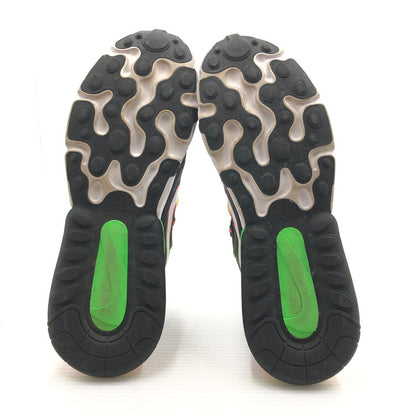 【中古品】【メンズ】 NIKE ナイキ AIR MAX 270 REACT WORLDWIDE PACK BLACK CK6457-001 エア マックス スニーカー 靴 160-260919-rt-19-tagh サイズ：27cm US9 カラー：BLACK/WHITE-GREEN STRIKE-FLASH CR YEAR
2020 万代Net店