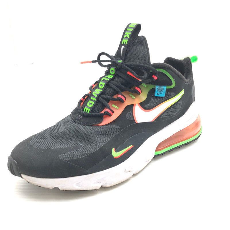 【中古品】【メンズ】 NIKE ナイキ AIR MAX 270 REACT WORLDWIDE PACK BLACK CK6457-001 エア マックス スニーカー 靴 160-260919-rt-19-tagh サイズ：27cm US9 カラー：BLACK/WHITE-GREEN STRIKE-FLASH CR YEAR
2020 万代Net店