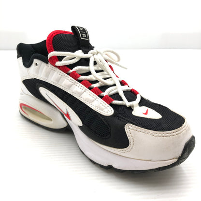 【中古品】【メンズ】 NIKE ナイキ AIR MAX TRIAX 96 WHITE UNIVERSITY RED BLACK METALLIC SILVER CD2053-105 エア マックス スニーカー 靴 160-260919-rt-07-tagh サイズ：27cm US9 カラー：WHITE/UNIVERSITY RED-BLACK-SILVER 万代Net店