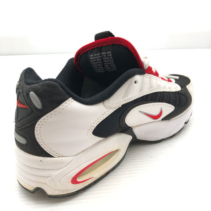 【中古品】【メンズ】 NIKE ナイキ AIR MAX TRIAX 96 WHITE UNIVERSITY RED BLACK METALLIC SILVER CD2053-105 エア マックス スニーカー 靴 160-260919-rt-07-tagh サイズ：27cm US9 カラー：WHITE/UNIVERSITY RED-BLACK-SILVER 万代Net店