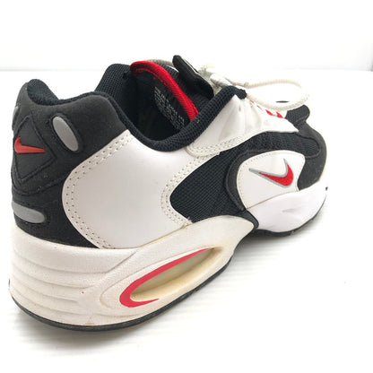 【中古品】【メンズ】 NIKE ナイキ AIR MAX TRIAX 96 WHITE UNIVERSITY RED BLACK METALLIC SILVER CD2053-105 エア マックス スニーカー 靴 160-260919-rt-07-tagh サイズ：27cm US9 カラー：WHITE/UNIVERSITY RED-BLACK-SILVER 万代Net店