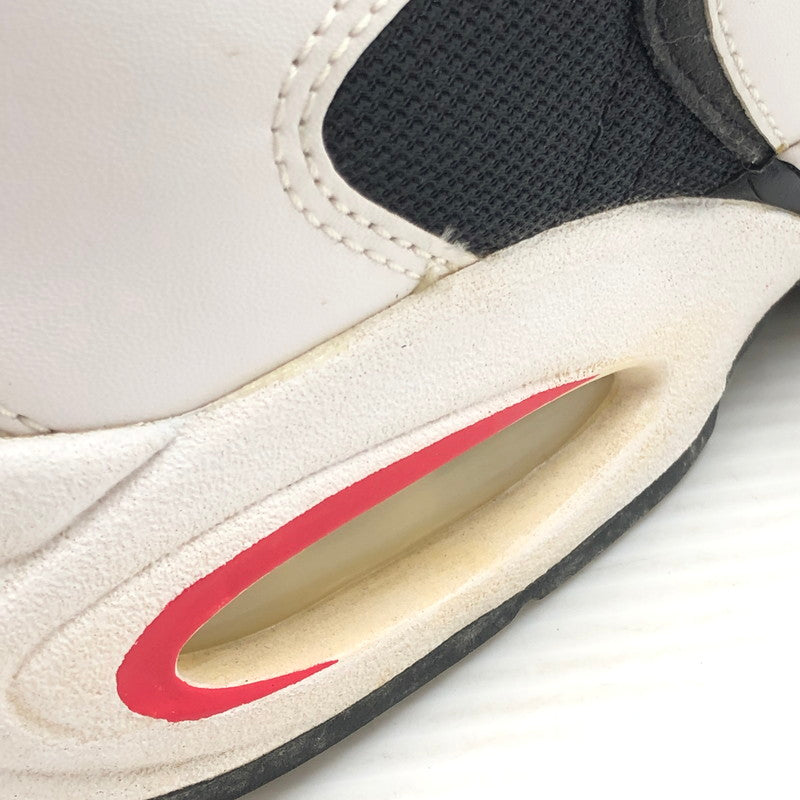 【中古品】【メンズ】 NIKE ナイキ AIR MAX TRIAX 96 WHITE UNIVERSITY RED BLACK METALLIC SILVER CD2053-105 エア マックス スニーカー 靴 160-260919-rt-07-tagh サイズ：27cm US9 カラー：WHITE/UNIVERSITY RED-BLACK-SILVER 万代Net店