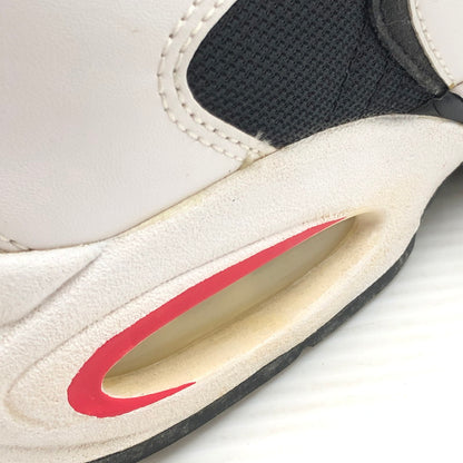 【中古品】【メンズ】 NIKE ナイキ AIR MAX TRIAX 96 WHITE UNIVERSITY RED BLACK METALLIC SILVER CD2053-105 エア マックス スニーカー 靴 160-260919-rt-07-tagh サイズ：27cm US9 カラー：WHITE/UNIVERSITY RED-BLACK-SILVER 万代Net店