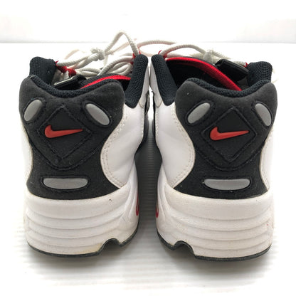 【中古品】【メンズ】 NIKE ナイキ AIR MAX TRIAX 96 WHITE UNIVERSITY RED BLACK METALLIC SILVER CD2053-105 エア マックス スニーカー 靴 160-260919-rt-07-tagh サイズ：27cm US9 カラー：WHITE/UNIVERSITY RED-BLACK-SILVER 万代Net店