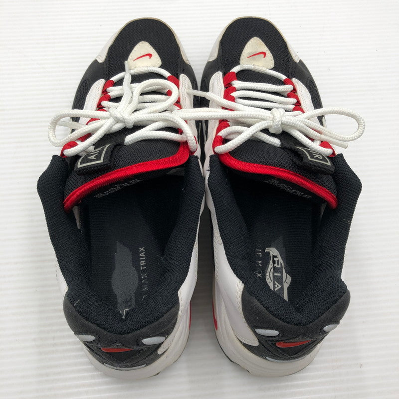 【中古品】【メンズ】 NIKE ナイキ AIR MAX TRIAX 96 WHITE UNIVERSITY RED BLACK METALLIC SILVER CD2053-105 エア マックス スニーカー 靴 160-260919-rt-07-tagh サイズ：27cm US9 カラー：WHITE/UNIVERSITY RED-BLACK-SILVER 万代Net店