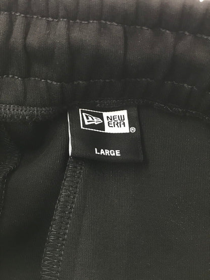 【中古品】【メンズ】 NEW ERA ニューエラ ZIP POCKET SWEAT PANTS ジップ ポケット スウェット パンツ ボトムス 159-260917-rt-27-tagh サイズ：L カラー：ブラック 万代Net店