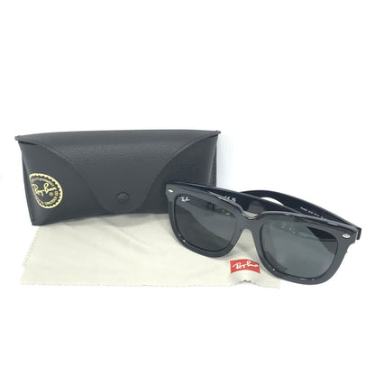 【中古品】【メンズ】 RAY-BAN レイバン WELLINGTON SUNGLASS RB4262D ウェリントン サングラス 眼鏡 203-260915-ki-08-tagh サイズ：57口18 145 カラー：BLACK 万代Net店