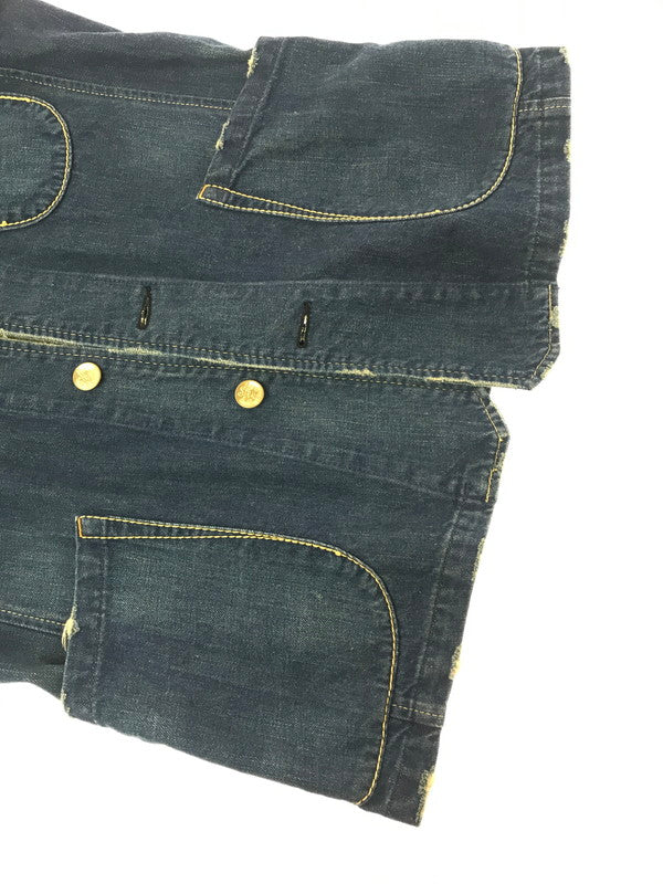 【中古品】【メンズ】 LEVI'S リーバイス DENIM COVERALL 70802-05 デニム カバー オール ライトアウター 146-260917-rt-10-tagh サイズ：M カラー：インディゴ 万代Net店
