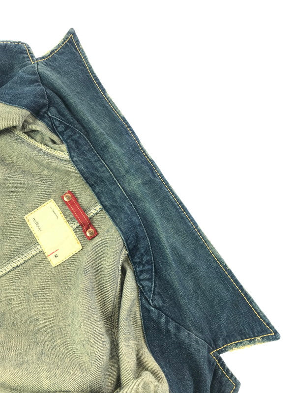 【中古品】【メンズ】 LEVI'S リーバイス DENIM COVERALL 70802-05 デニム カバー オール ライトアウター 146-260917-rt-10-tagh サイズ：M カラー：インディゴ 万代Net店