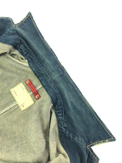【中古品】【メンズ】 LEVI'S リーバイス DENIM COVERALL 70802-05 デニム カバー オール ライトアウター 146-260917-rt-10-tagh サイズ：M カラー：インディゴ 万代Net店