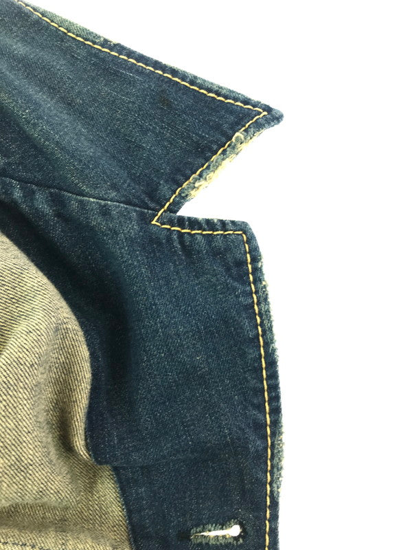 【中古品】【メンズ】 LEVI'S リーバイス DENIM COVERALL 70802-05 デニム カバー オール ライトアウター 146-260917-rt-10-tagh サイズ：M カラー：インディゴ 万代Net店