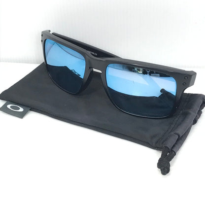【現状渡し品】【メンズ】 OAKLEY オークリー HOLBROOK XL MIRRORED LENSES OO9417-2559 ホルブルック XL ミラー レンズ 紫外線カット 偏光レンズ サングラス 眼鏡 203-260915-ki-07-tagh サイズ：59口18 137 カラー：MATTE BLACK 万代Net店