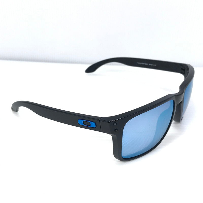 【現状渡し品】【メンズ】 OAKLEY オークリー HOLBROOK XL MIRRORED LENSES OO9417-2559 ホルブルック XL ミラー レンズ 紫外線カット 偏光レンズ サングラス 眼鏡 203-260915-ki-07-tagh サイズ：59口18 137 カラー：MATTE BLACK 万代Net店