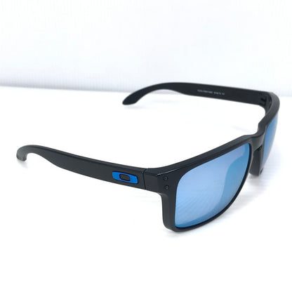 【現状渡し品】【メンズ】 OAKLEY オークリー HOLBROOK XL MIRRORED LENSES OO9417-2559 ホルブルック XL ミラー レンズ 紫外線カット 偏光レンズ サングラス 眼鏡 203-260915-ki-07-tagh サイズ：59口18 137 カラー：MATTE BLACK 万代Net店