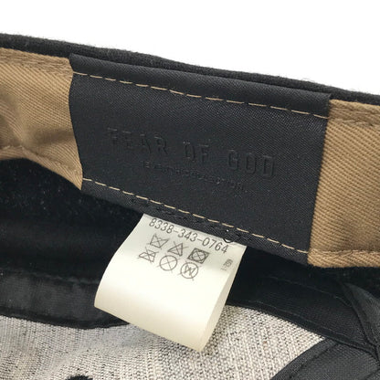 【中古品】【メンズ】 FEAR OF GOD フィアオブゴッド × NEW ERA ニューエラ HOMESTEAD GRAYS CAP ホームステッド グレイズ キャップ 帽子 185-260925-na-45-tagh カラー：ブラック 万代Net店