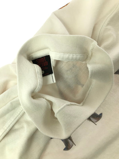 【中古美品】【メンズ】 SAINT MICHAEL セントマイケル × HAJIME SORAYAMA 空山基氏 25AW LADIES SRYM_SS TEE SM-HR1-0000-C78 プリントTシャツ 半袖Tシャツ 142-260920-na-02-tagh サイズ：L カラー：ホワイト 万代Net店