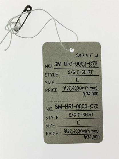 【中古美品】【メンズ】 SAINT MICHAEL セントマイケル × HAJIME SORAYAMA 空山基氏 25AW LADIES SRYM_SS TEE SM-HR1-0000-C78 プリントTシャツ 半袖Tシャツ 142-260920-na-02-tagh サイズ：L カラー：ホワイト 万代Net店