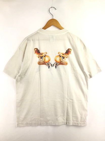 【中古美品】【メンズ】 SAINT MICHAEL セントマイケル × HAJIME SORAYAMA 空山基氏 25AW LADIES SRYM_SS TEE SM-HR1-0000-C78 プリントTシャツ 半袖Tシャツ 142-260920-na-02-tagh サイズ：L カラー：ホワイト 万代Net店