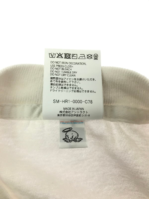 【中古美品】【メンズ】 SAINT MICHAEL セントマイケル × HAJIME SORAYAMA 空山基氏 25AW LADIES SRYM_SS TEE SM-HR1-0000-C78 プリントTシャツ 半袖Tシャツ 142-260920-na-02-tagh サイズ：L カラー：ホワイト 万代Net店