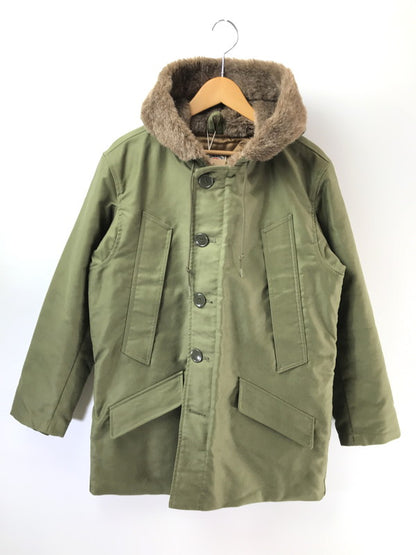 【中古品】【メンズ】 HOUSTON ヒューストン B-9 FLIGHT COAT 94 50276 フライト コート 94 アウター 145-260918-rt-03-tagh サイズ：38R カラー：カーキ 万代Net店