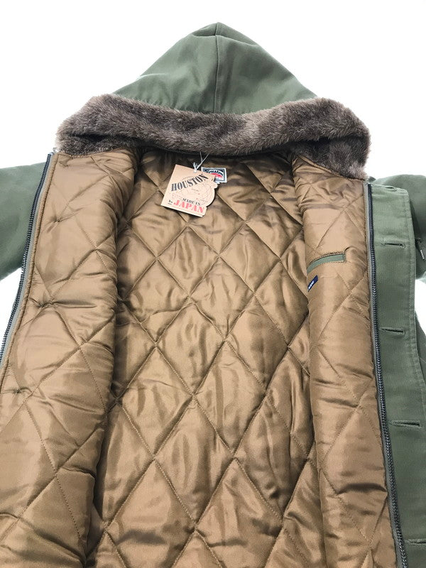 【中古品】【メンズ】 HOUSTON ヒューストン B-9 FLIGHT COAT 94 50276 フライト コート 94 アウター 145-260918-rt-03-tagh サイズ：38R カラー：カーキ 万代Net店