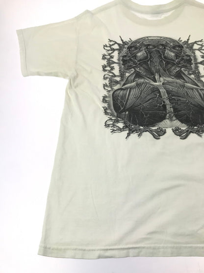 【現状渡し品】【メンズ】 ANVIL アンビル TOOL BAND TEE トゥール バンド Tシャツ 半袖Tシャツ 146-260912-na-22-tagh サイズ：XL カラー：ホワイト 万代Net店