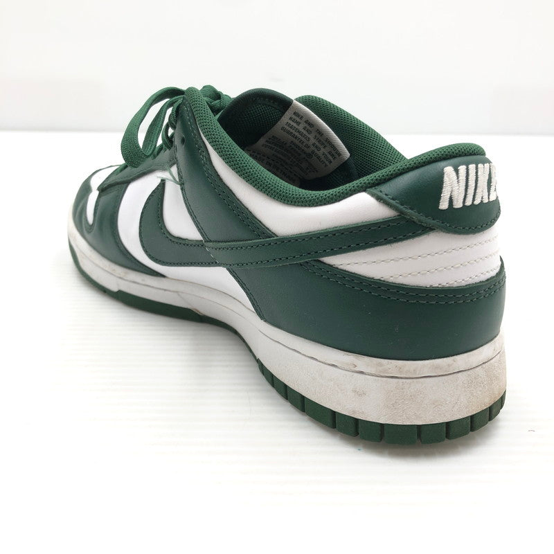 【中古品】【メンズ】 NIKE ナイキ DUNK LOW RETRO TEAM GREEN DD1391-101 ダンクロー レトロ スニーカー 靴 160-260919-rt-08-tagh サイズ：27cm US9 カラー：WHITE/TEAM GREEN-WHITE 万代Net店