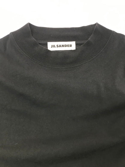 【中古品】【メンズ】 JIL SANDER ジルサンダー OVERSIZE MOCK NECK TEE JSMU706022 オーバーサイズ モックネック Tシャツ 半袖Tシャツ 141-260912-na-20-tagh サイズ：M カラー：ブラック 万代Net店
