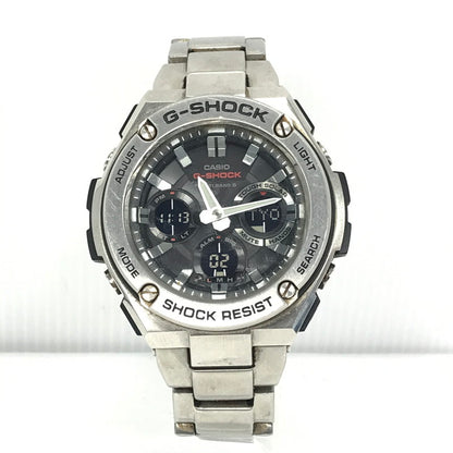 【現状渡し品】【メンズ】 G-SHOCK ジーショック TOUGH SOLAR WATCH GST-W110D-1AJF タフ ソーラー ウォッチ 腕時計 時計 196-260915-ki-01-tagh カラー：BLACK SILVER 万代Net店