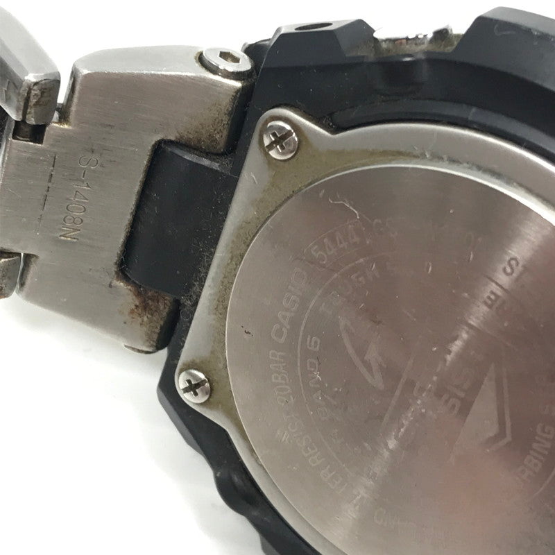 【現状渡し品】【メンズ】 G-SHOCK ジーショック TOUGH SOLAR WATCH GST-W110D-1AJF タフ ソーラー ウォッチ 腕時計 時計 196-260915-ki-01-tagh カラー：BLACK SILVER 万代Net店