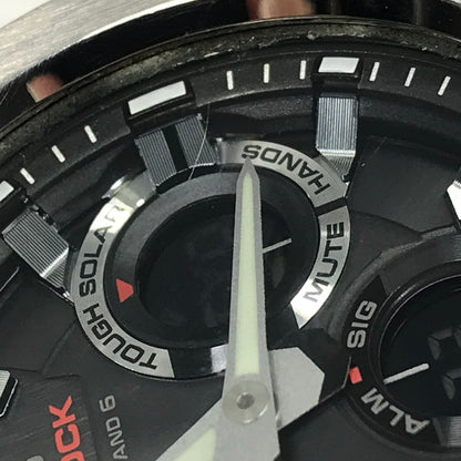 【現状渡し品】【メンズ】 G-SHOCK ジーショック TOUGH SOLAR WATCH GST-W110D-1AJF タフ ソーラー ウォッチ 腕時計 時計 196-260915-ki-01-tagh カラー：BLACK SILVER 万代Net店