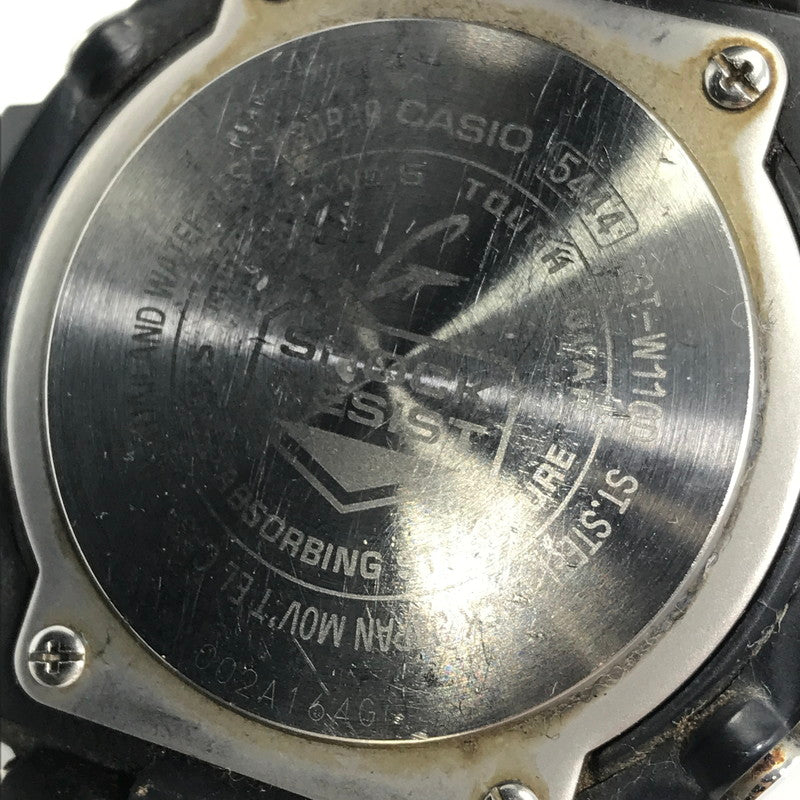 【現状渡し品】【メンズ】 G-SHOCK ジーショック TOUGH SOLAR WATCH GST-W110D-1AJF タフ ソーラー ウォッチ 腕時計 時計 196-260915-ki-01-tagh カラー：BLACK SILVER 万代Net店