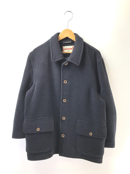 【中古品】【メンズ】 MC GREGOR マックレガー 70's WOOL COAT 70年代 ウール コート アウター ヴィンテージ 146-260918-rt-08-tagh サイズ：M カラー：ネイビー 万代Net店