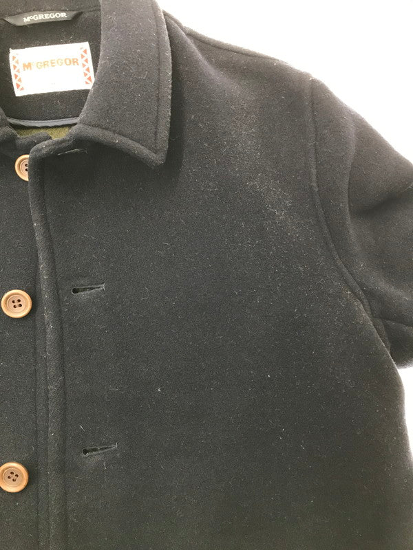 【中古品】【メンズ】 MC GREGOR マックレガー 70's WOOL COAT 70年代 ウール コート アウター ヴィンテージ 146-260918-rt-08-tagh サイズ：M カラー：ネイビー 万代Net店