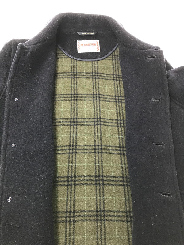 【中古品】【メンズ】 MC GREGOR マックレガー 70's WOOL COAT 70年代 ウール コート アウター ヴィンテージ 146-260918-rt-08-tagh サイズ：M カラー：ネイビー 万代Net店